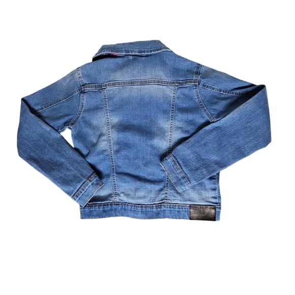 DKNY Girls Blue Jacket Sz Large 12 - Picture 3 of 4